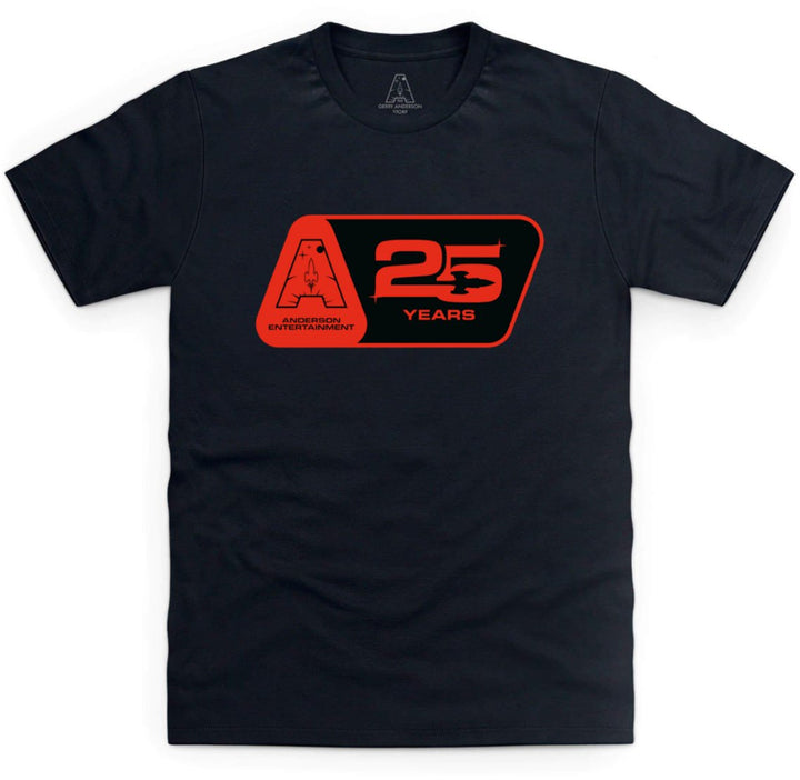 Anderson Entertainment 25 Years T - shirt (Very Limited Edition) - The Gerry Anderson Store