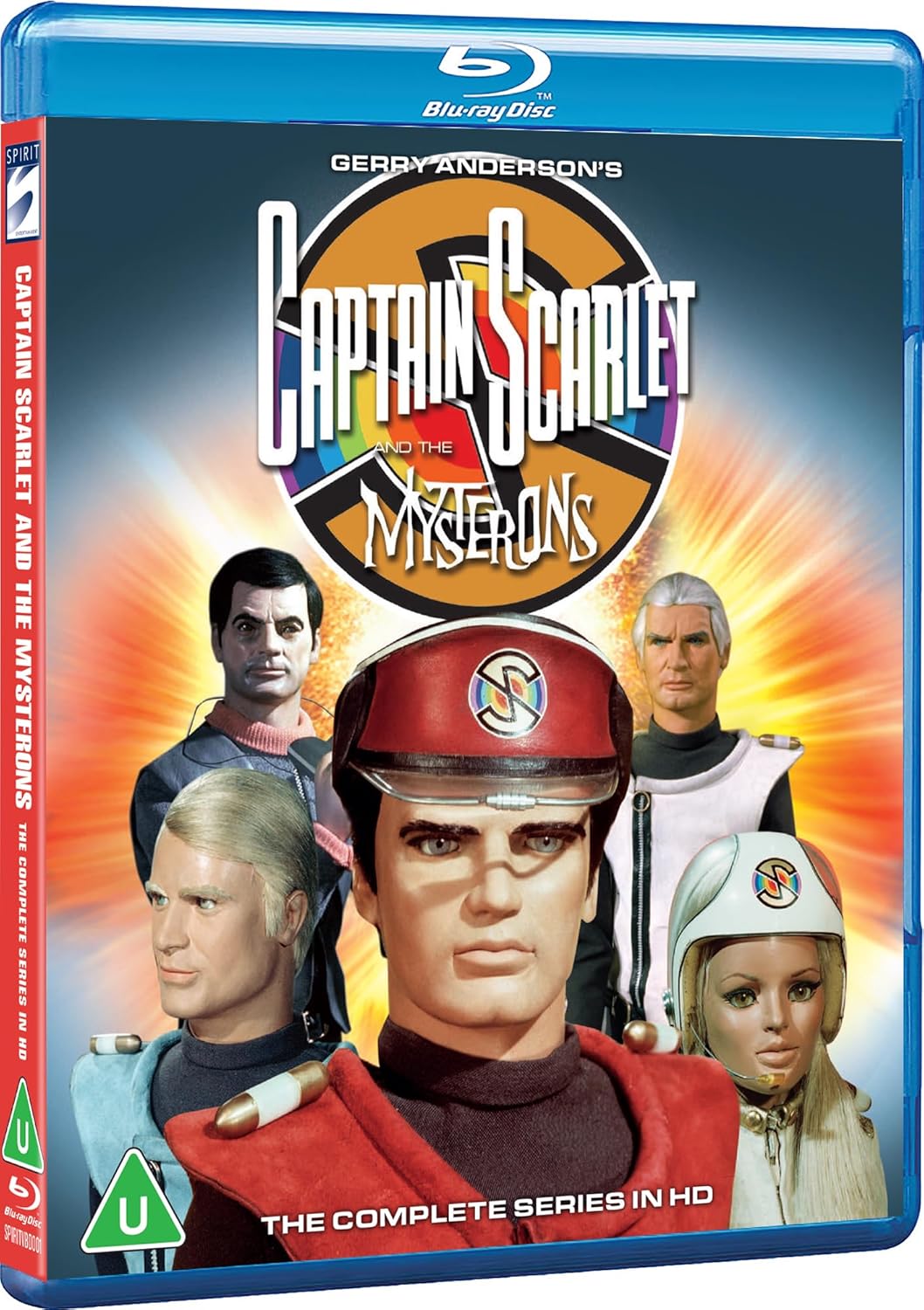 Captain Scarlet and the Mysterons: The Complete Series [Blu - ray] (Region B) - The Gerry Anderson Store