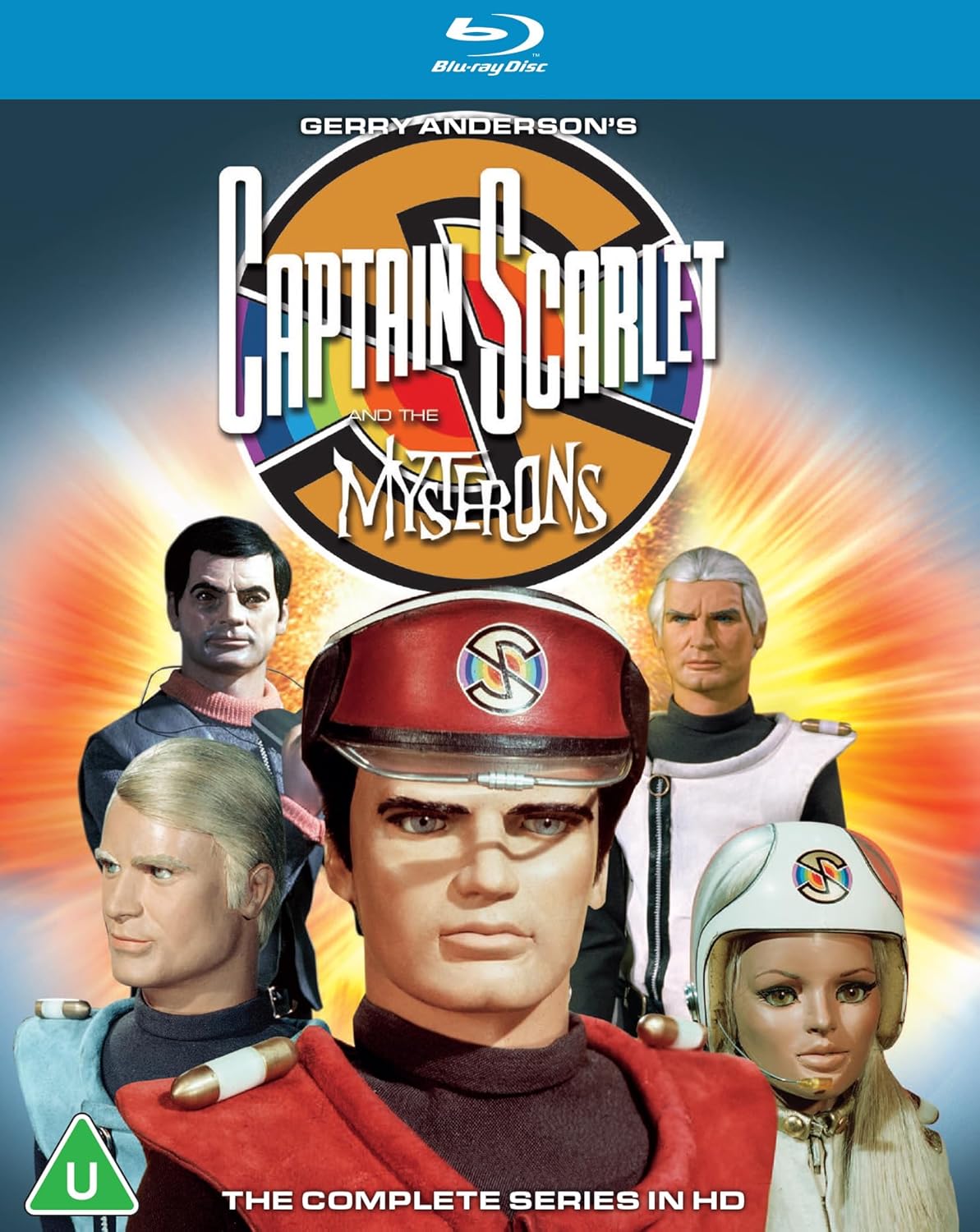 Captain Scarlet and the Mysterons: The Complete Series [Blu - ray] (Region B) - The Gerry Anderson Store