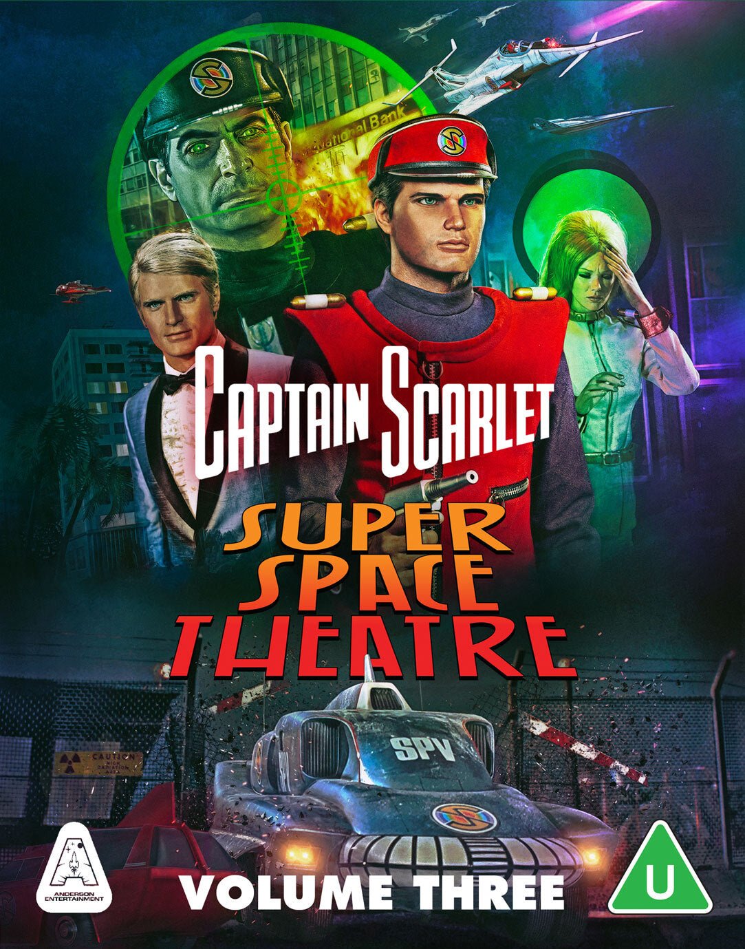 Captain Scarlet Super Space Theatre Blu - ray - The Gerry Anderson Store