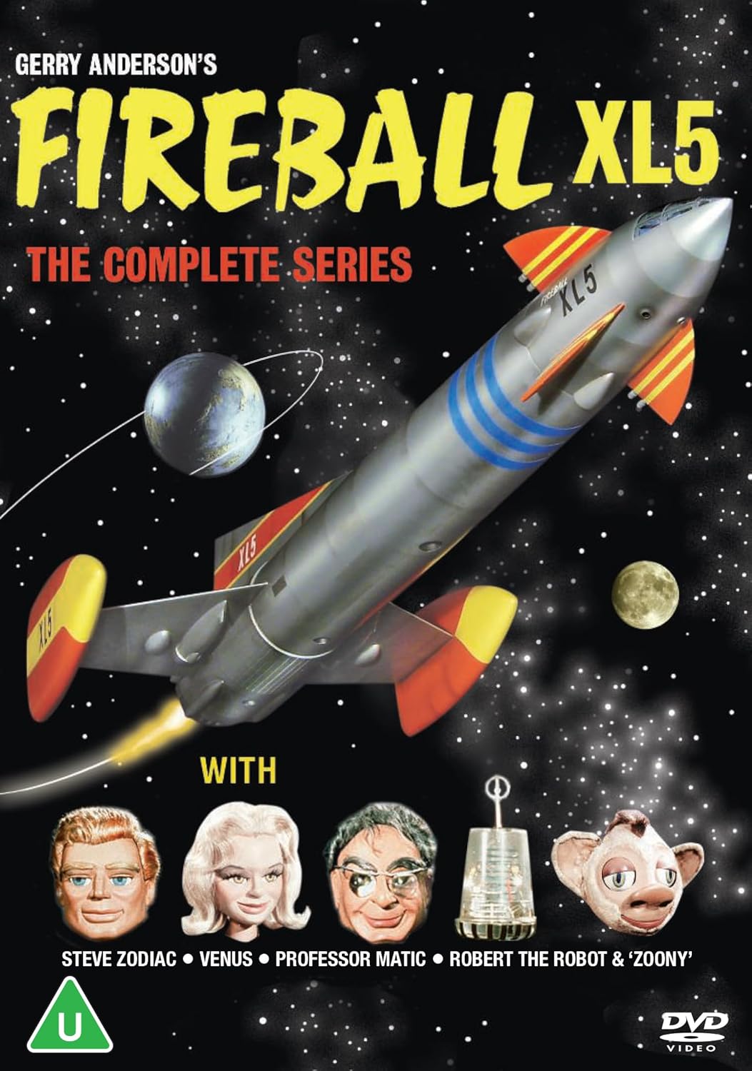 Fireball XL5: The Complete Series (DVD)(Region 2) - The Gerry Anderson Store