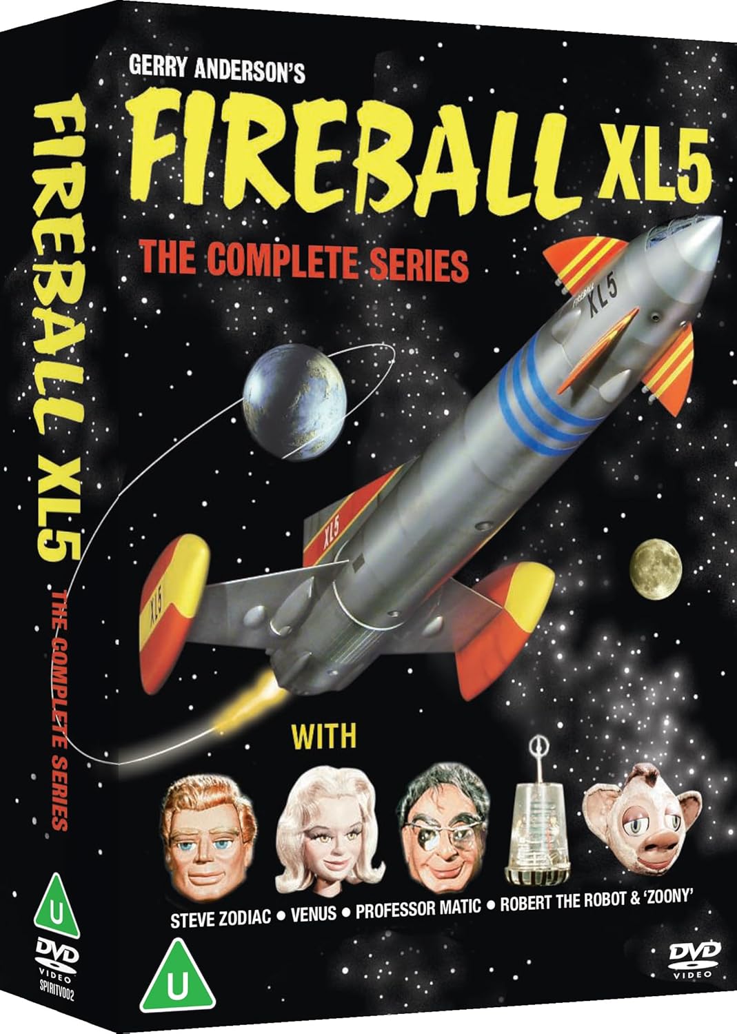 Fireball XL5: The Complete Series (DVD)(Region 2) - The Gerry Anderson Store