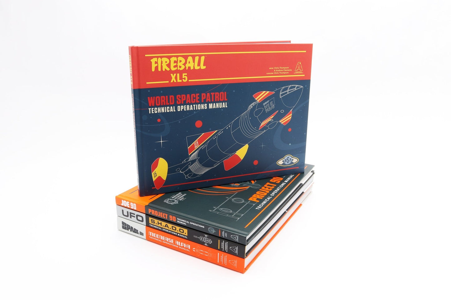 Fireball XL5 World Space Patrol Technical Operations Manual [HARDCOVER BOOK] - The Gerry Anderson Store