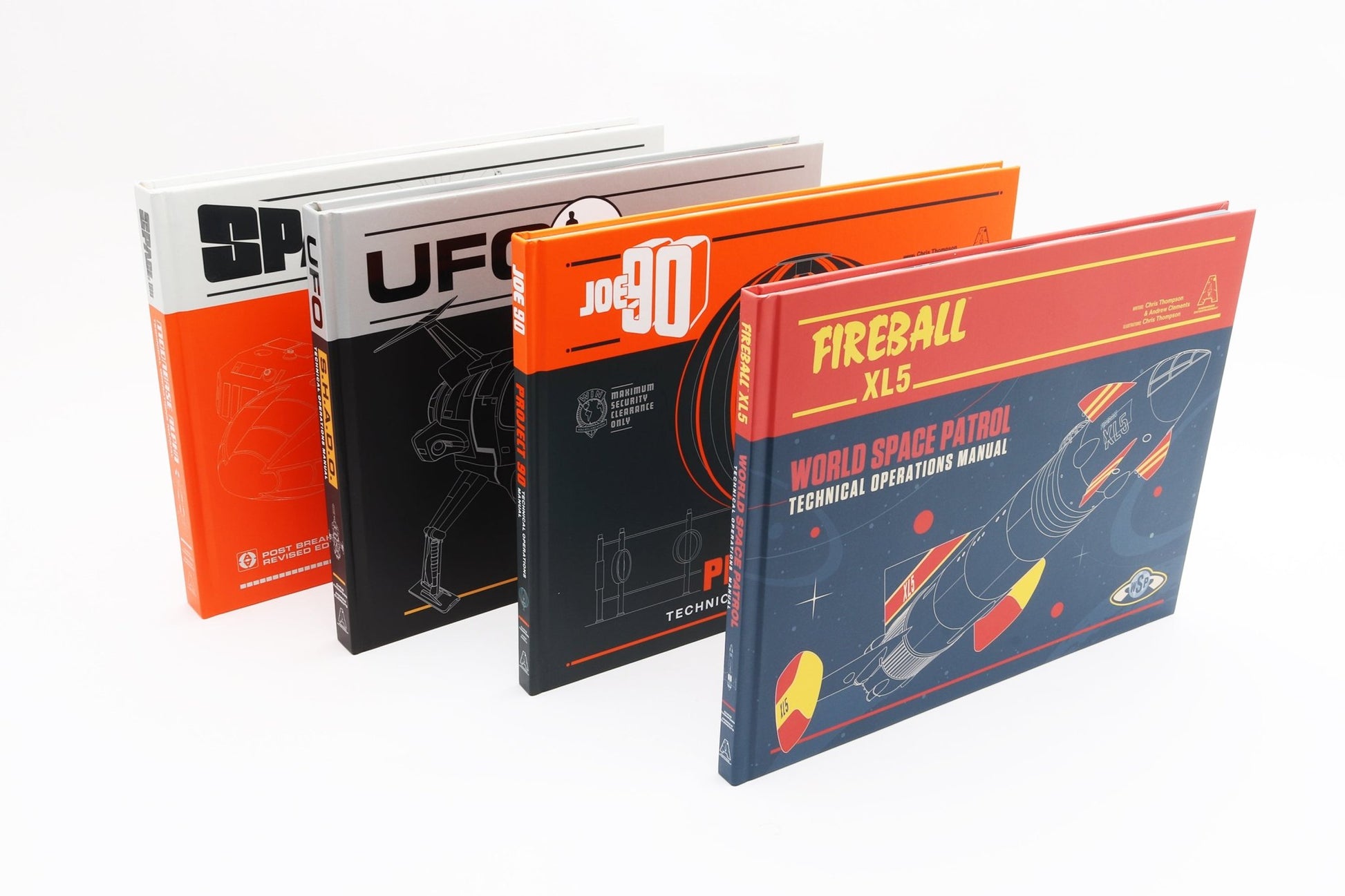 Fireball XL5 World Space Patrol Technical Operations Manual [HARDCOVER BOOK] - The Gerry Anderson Store