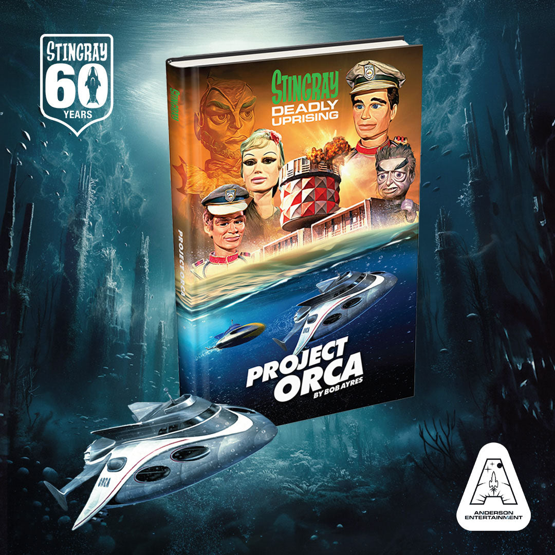 Project Orca Hardback Novel by Bob Ayres. In the aftermath, with Stingray damaged, Bob Ayres’s novella unveils the theft of a new piece of technology – part of X20’s desperate bid to regain favour with Titan. The theft sets off a chain of events that pit the repaired Stingray against an overwhelming alliance.