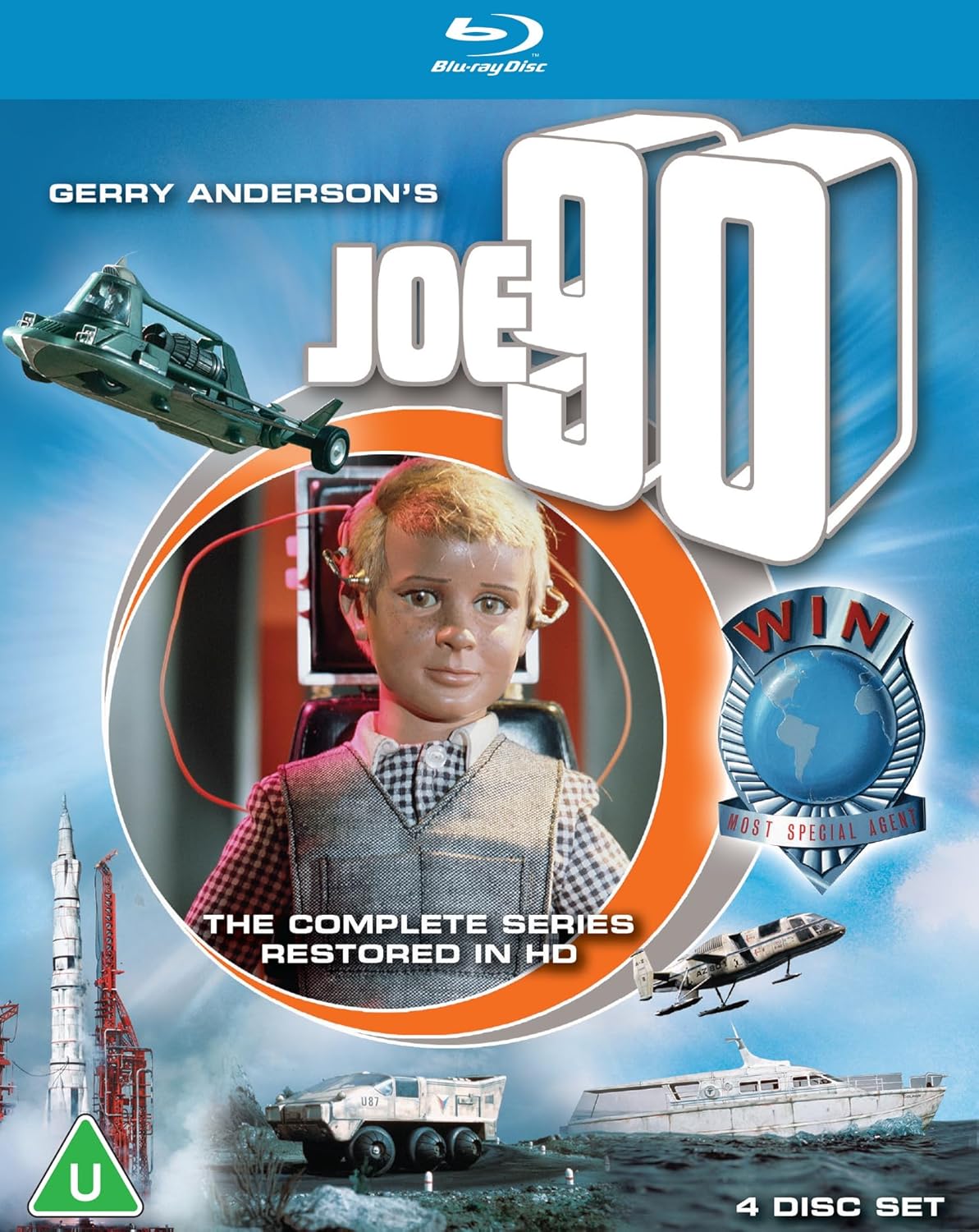 Joe 90: The Complete Series (Blu - ray) (Region B) - The Gerry Anderson Store