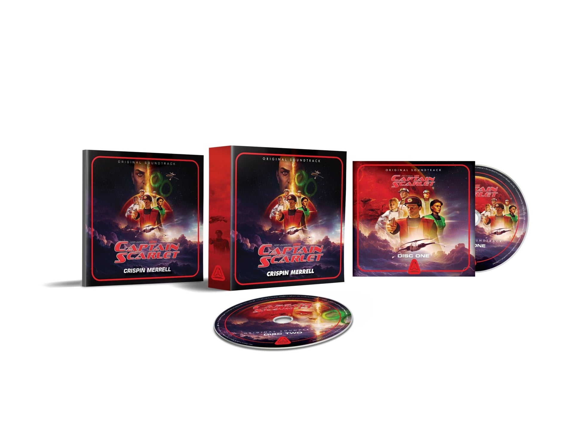 New Captain Scarlet 20th Anniversary Limited Edition CD Soundtrack - The Gerry Anderson Store