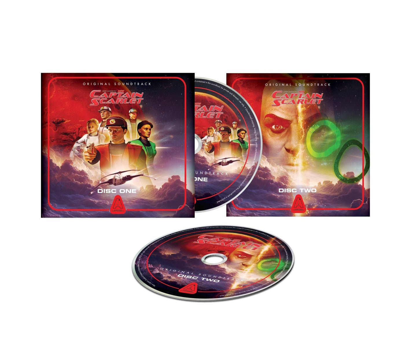 New Captain Scarlet 20th Anniversary Limited Edition CD Soundtrack - The Gerry Anderson Store