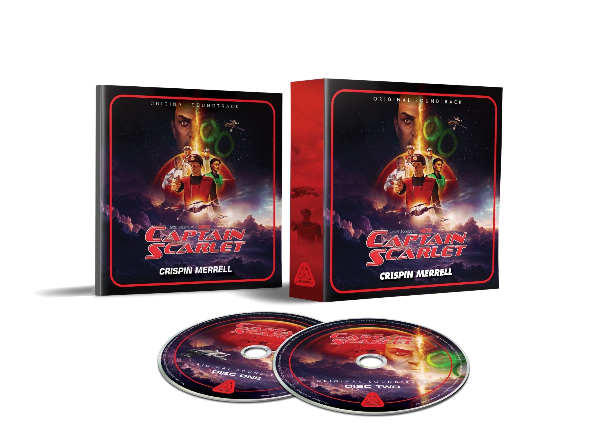 New Captain Scarlet 20th Anniversary Limited Edition CD Soundtrack