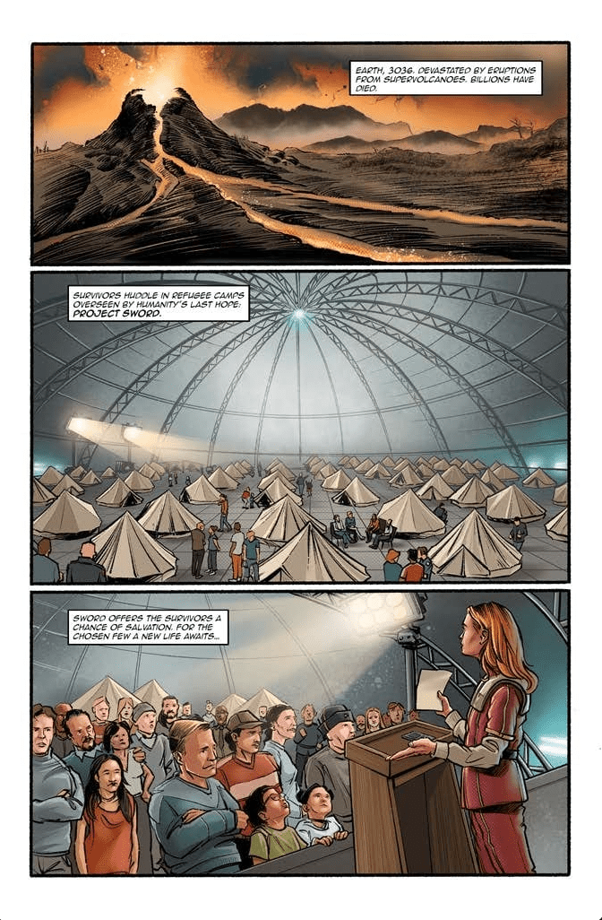 Project SWORD Comic - The Gerry Anderson Store