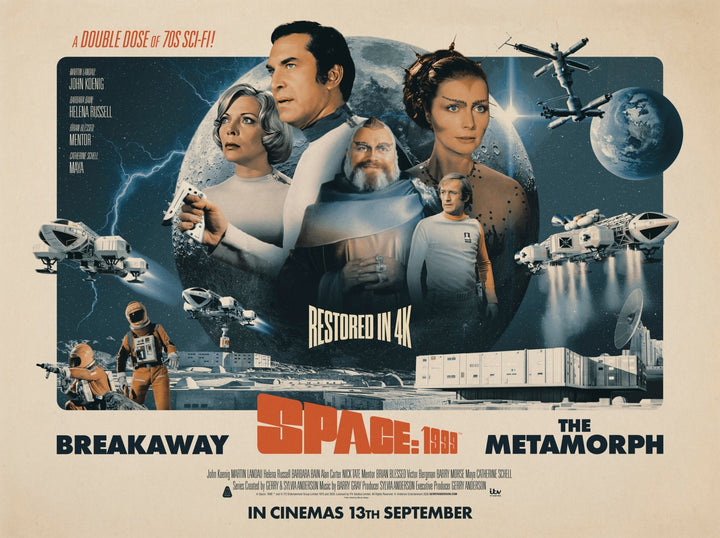 Space: 1999 4K Double Bill Theatrical Poster - The Gerry Anderson Store