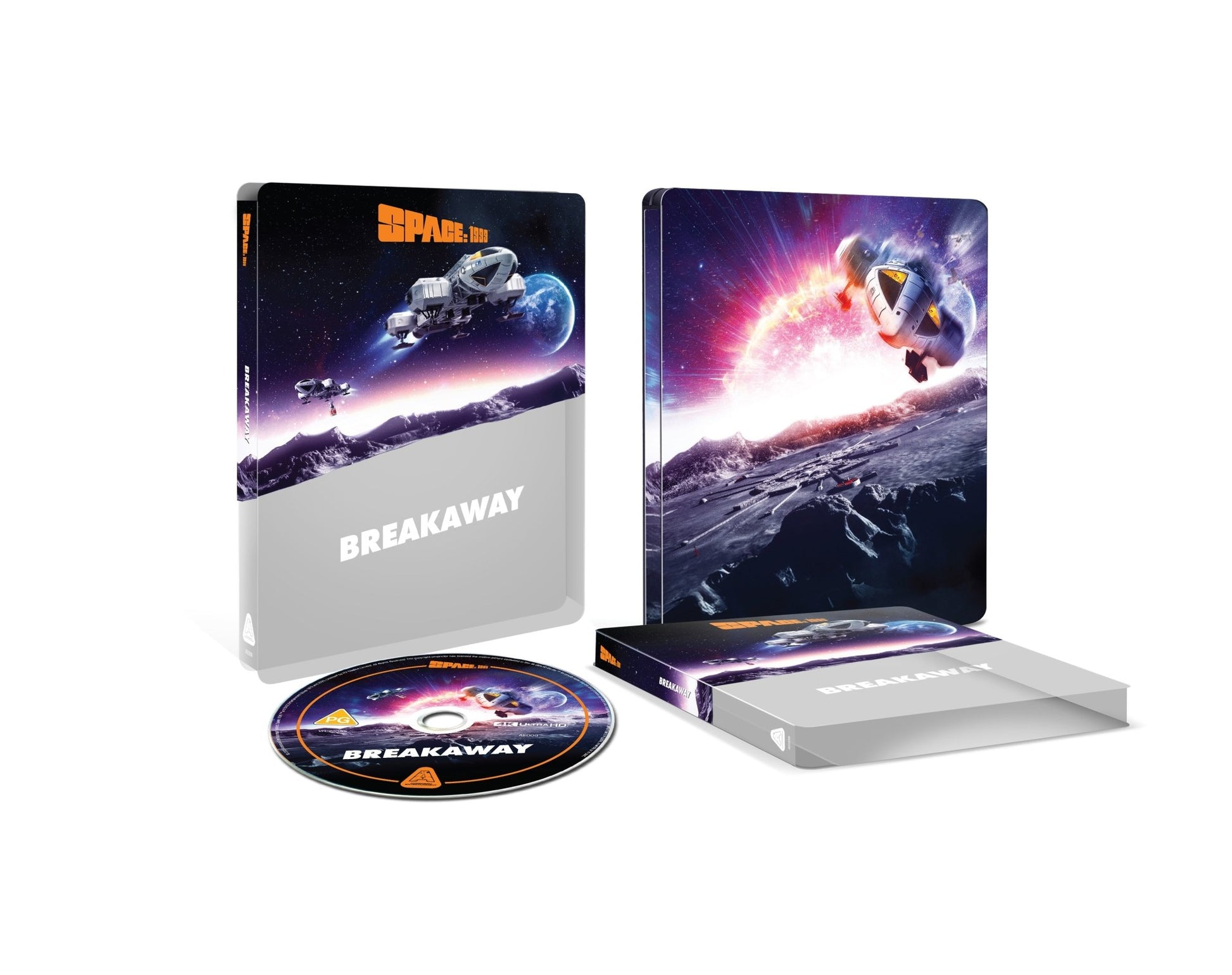 Space: 1999 Breakaway 4K Collectors Edition Steelbook (UHD BluRay) - The Gerry Anderson Store