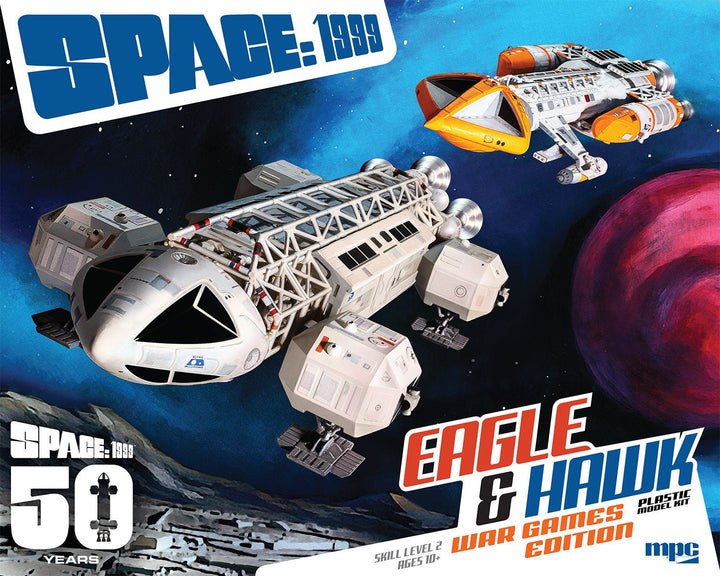 Space: 1999 Eagle & Hawk War Games Edition 1:72 Scale Model Kit - The Gerry Anderson Store