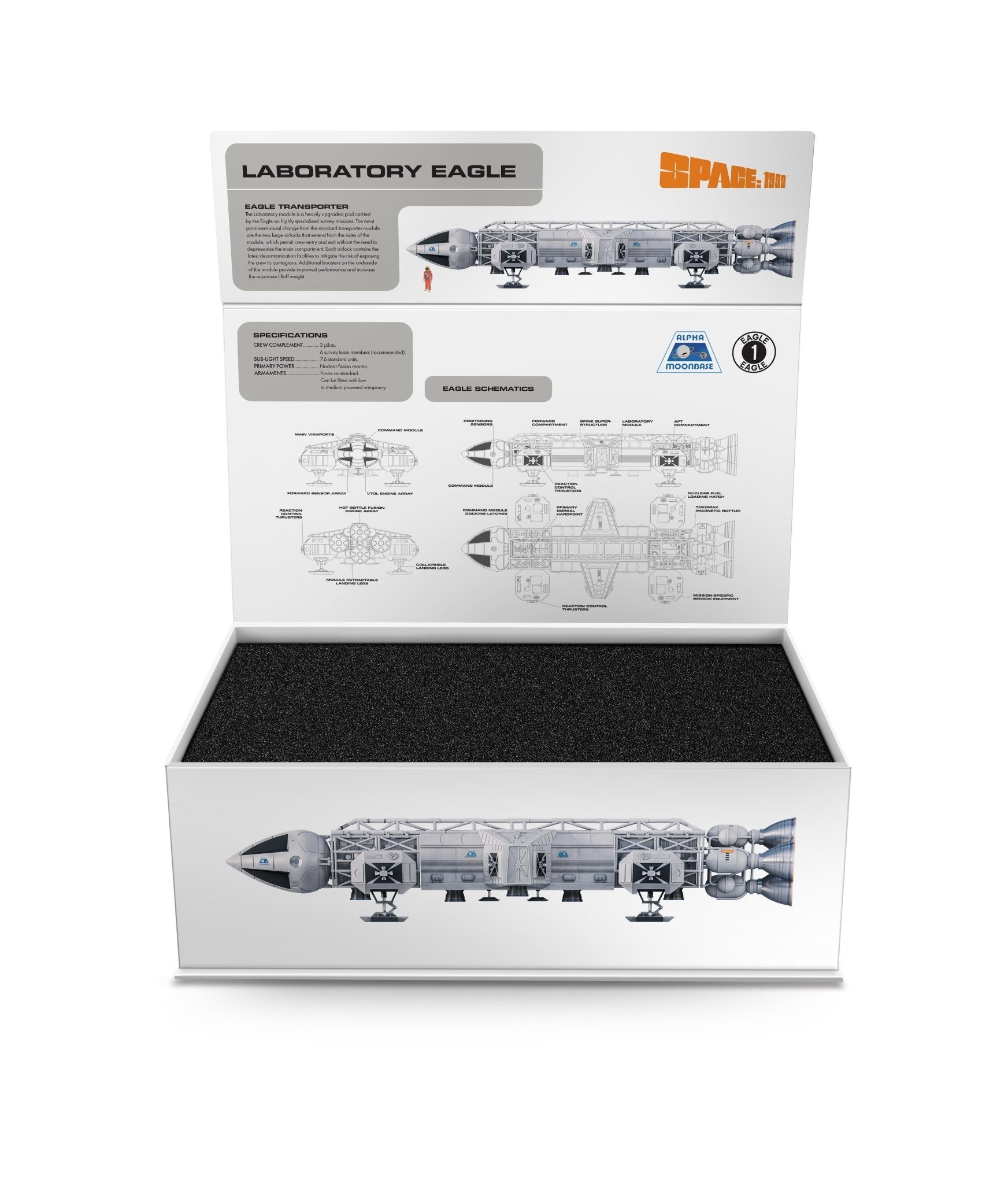 Space: 1999 Laboratory Eagle Die-Cast - The Gerry Anderson Store