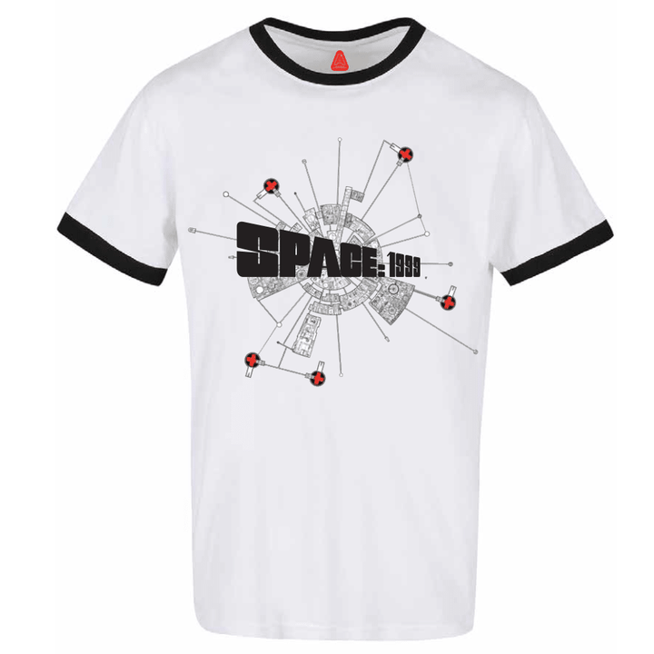 Space: 1999 Moonbase Alpha Schematic T-shirt - The Gerry Anderson Store