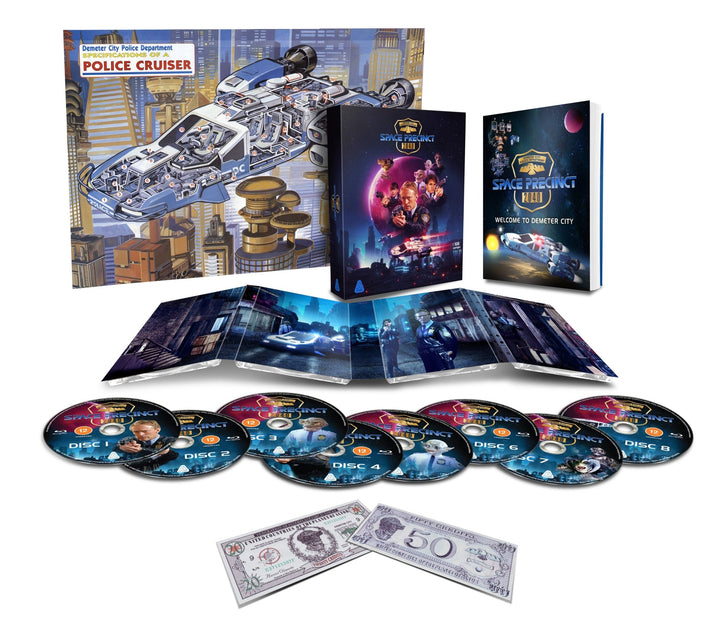 Space Precinct: 30th Anniversary Collectors Edition [Blu - ray] (Region ABC) - The Gerry Anderson Store