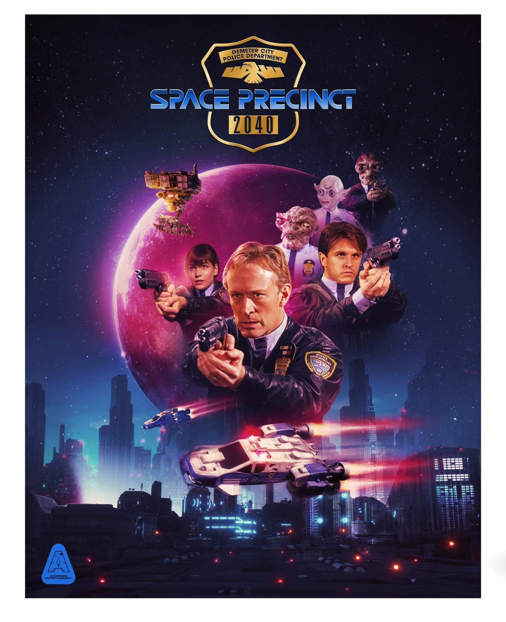 Space Precinct: 30th Anniversary Collectors Edition [Blu - ray] (Region ABC) - The Gerry Anderson Store