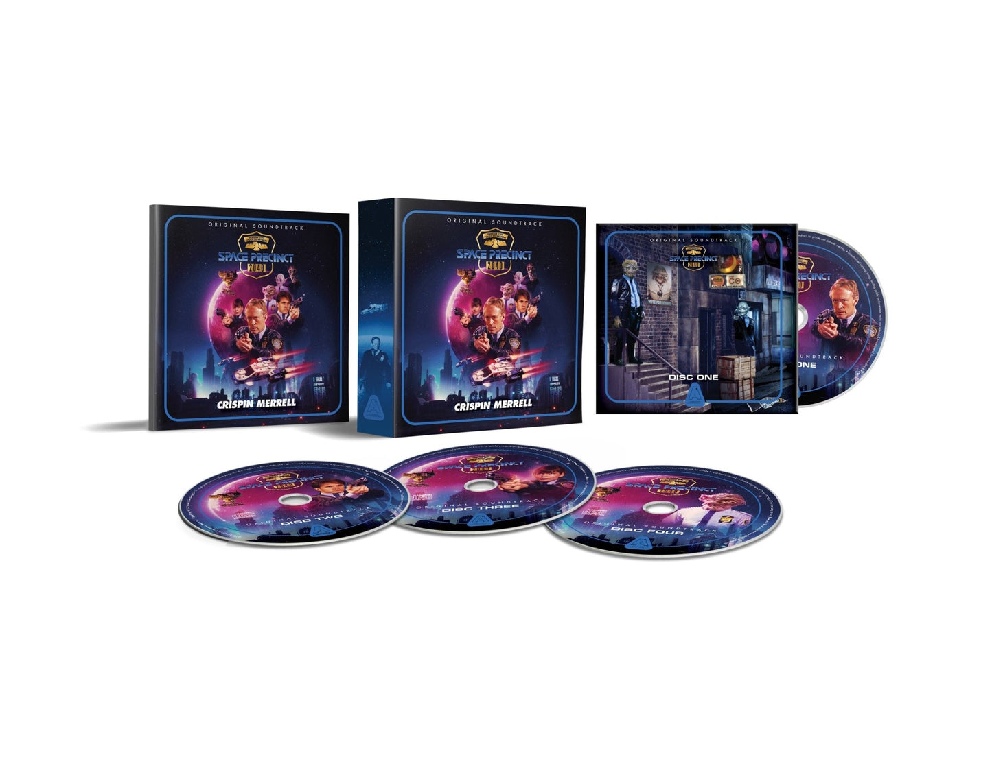 Space Precinct 30th Anniversary Limited Edition Soundtrack [CD] - The Gerry Anderson Store