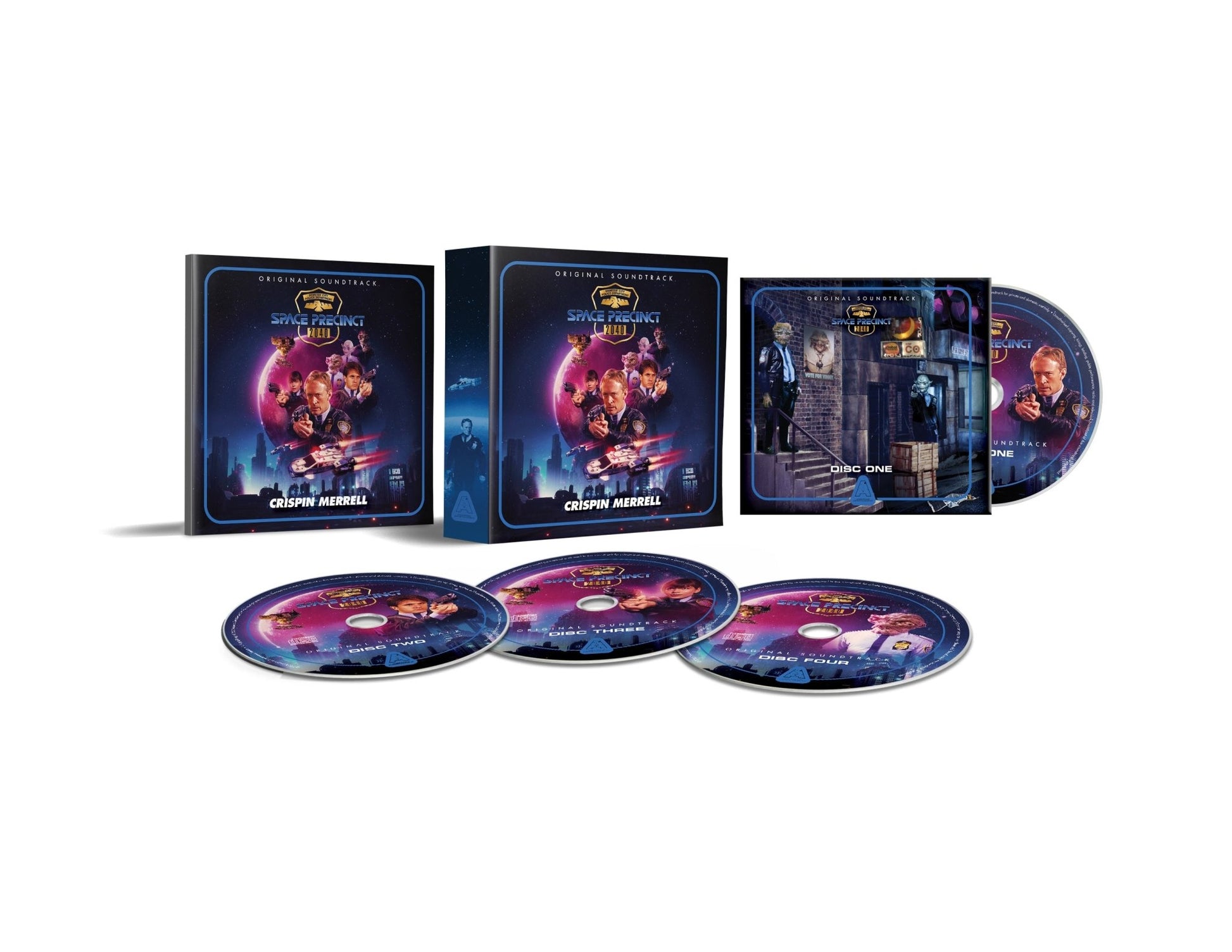 Space Precinct 30th Anniversary Limited Edition Soundtrack [CD] - The Gerry Anderson Store