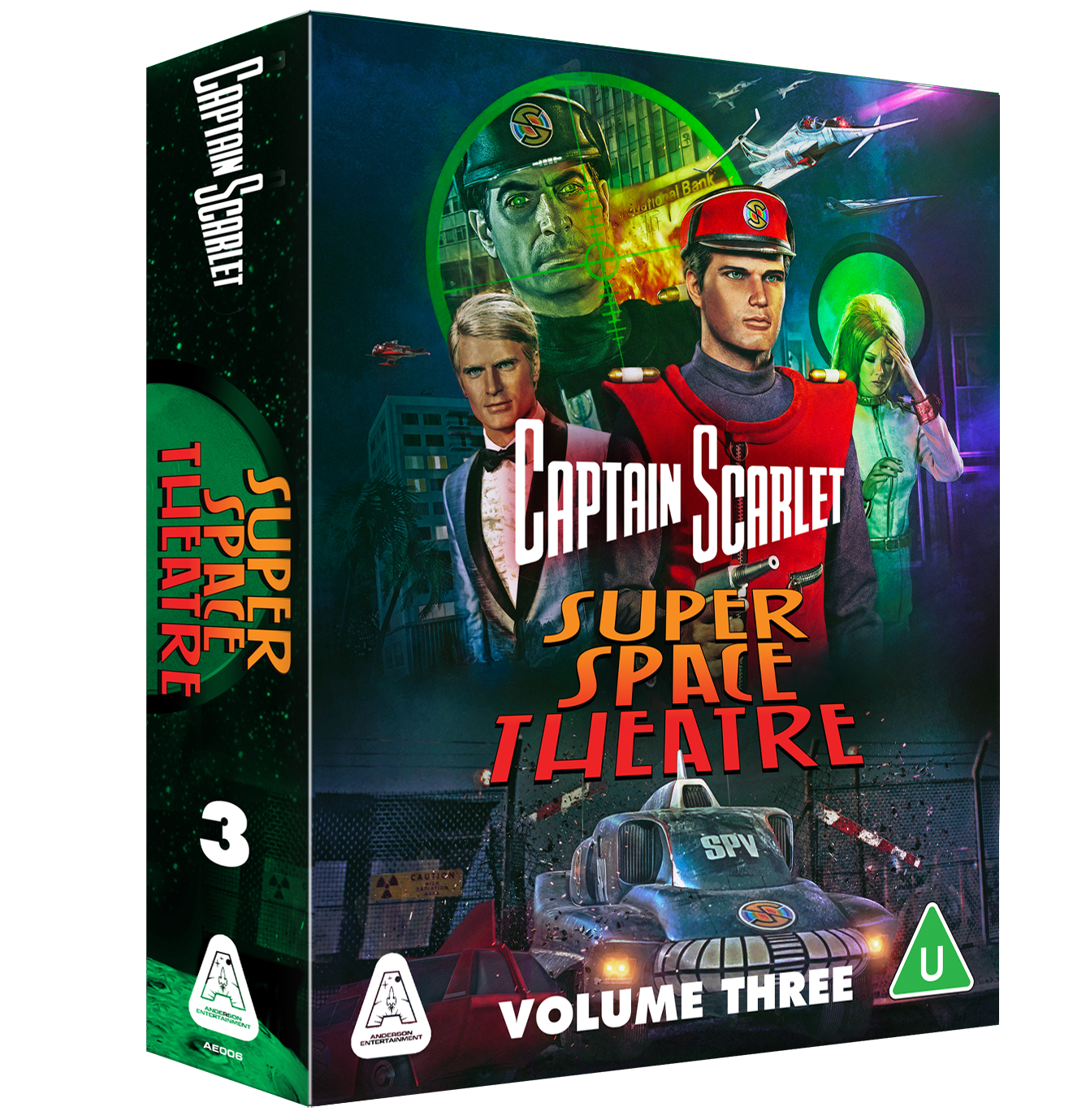 Captain Scarlet Super Space Theatre Blu-ray