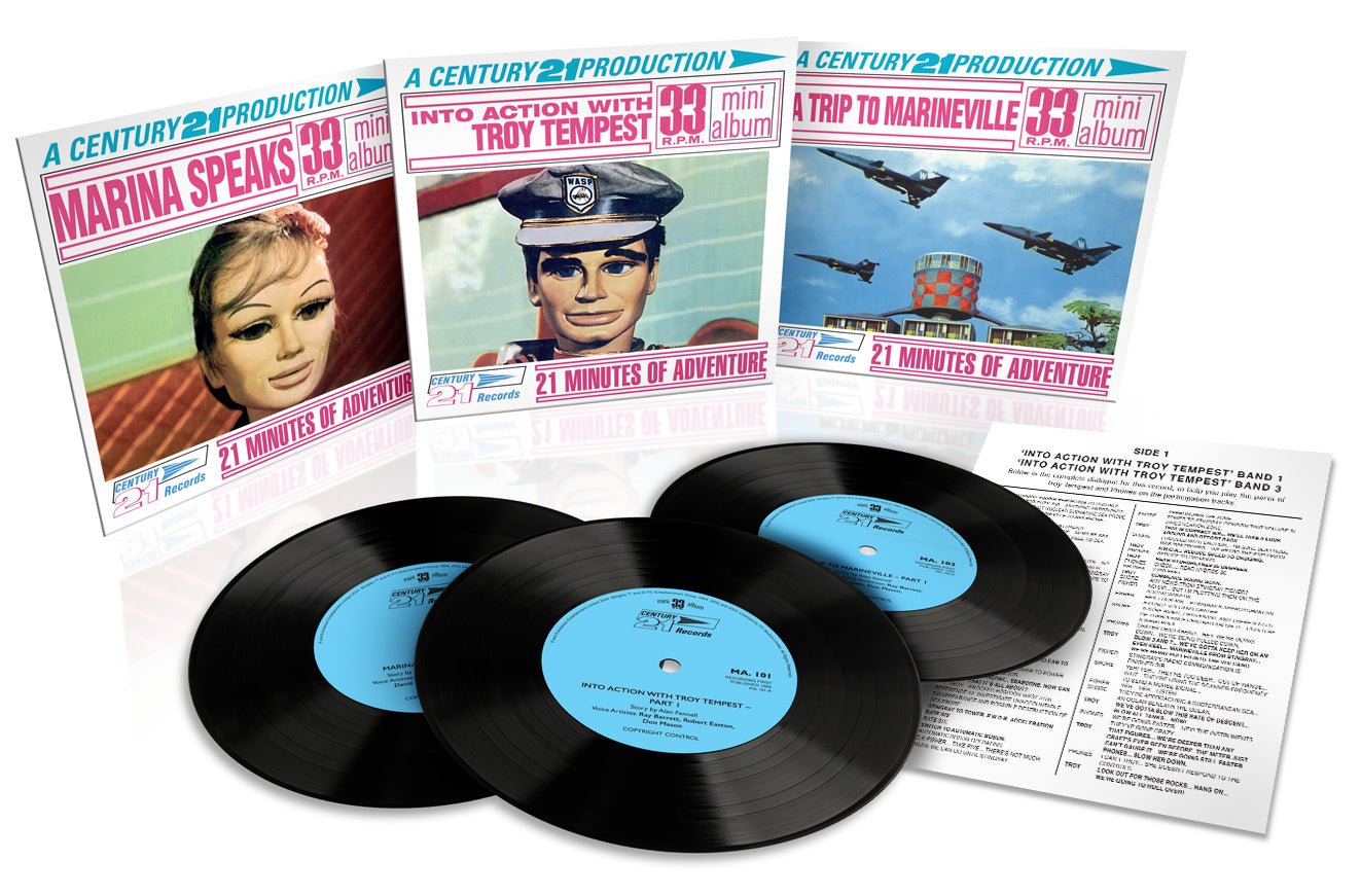 Stingray 7" Mini Album Reissues - Limited Edition - The Gerry Anderson Store