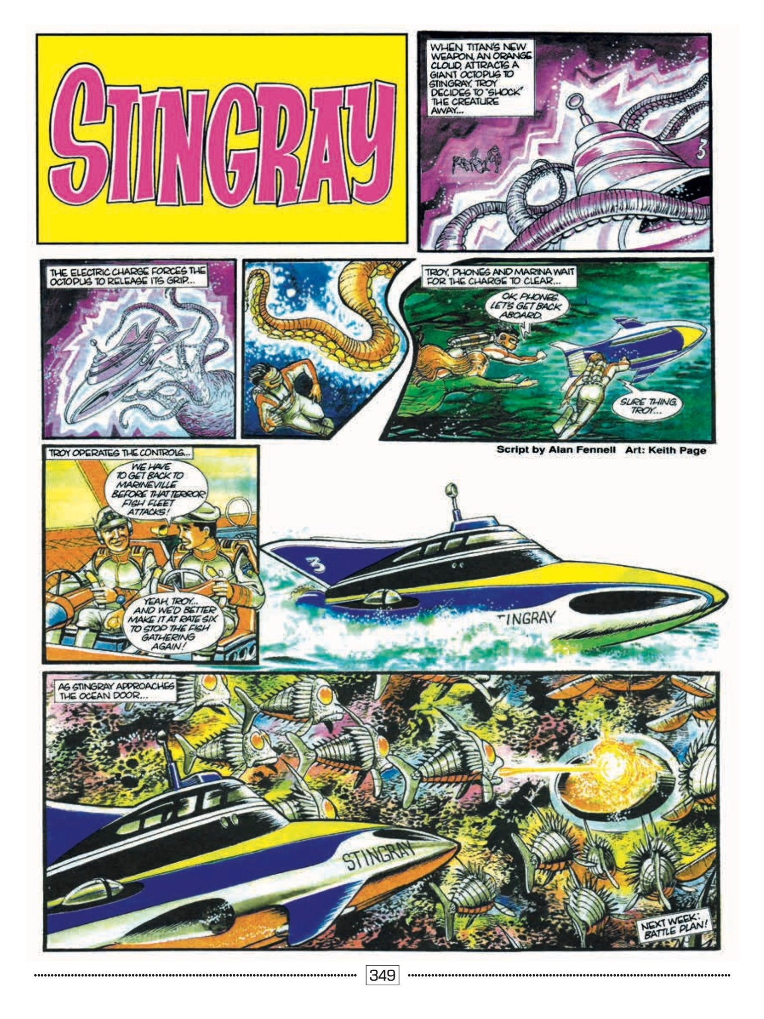 Stingray Comic Anthology Volume Two – Battle Lines [HARDCOVER] - The Gerry Anderson Store