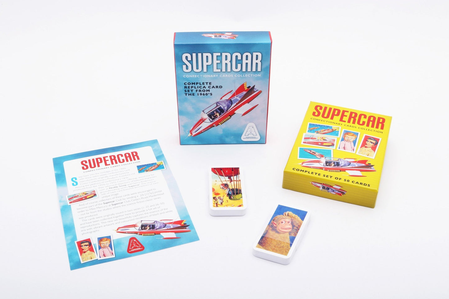 Supercar Confectionary Cards Reissue - The Gerry Anderson Store