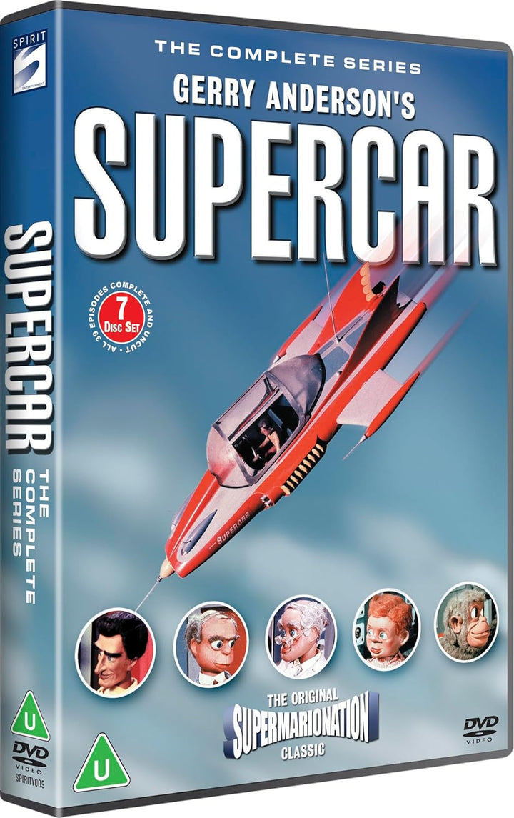 Supercar - The Complete Series [DVD](Region 0 PAL Release) - The Gerry Anderson Store