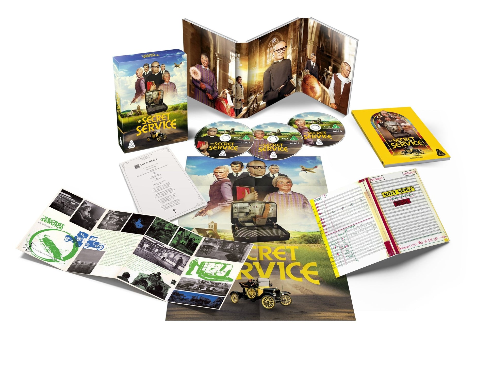 The Secret Service Collectors Edition Blu-ray - The Gerry Anderson Store