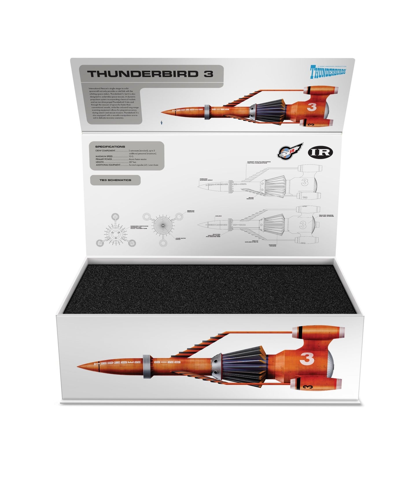 Thunderbird 3 Die-Cast Collectible – Limited Edition - The Gerry Anderson Store