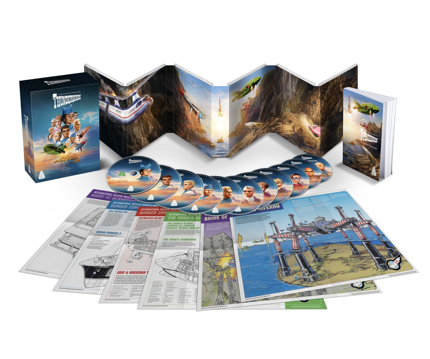 Thunderbirds 60th Anniversary Collectors Edition [Blu - ray] (Region ABC) - The Gerry Anderson Store