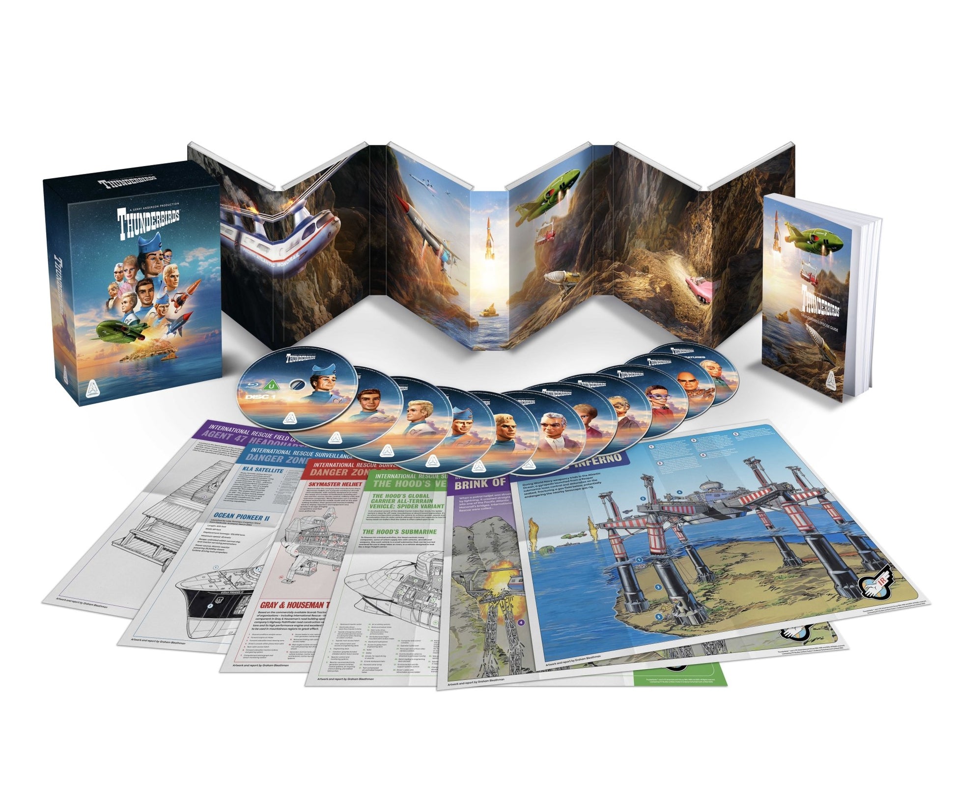 Thunderbirds 60th Anniversary Collectors Edition [Blu - ray] (Region ABC) - The Gerry Anderson Store