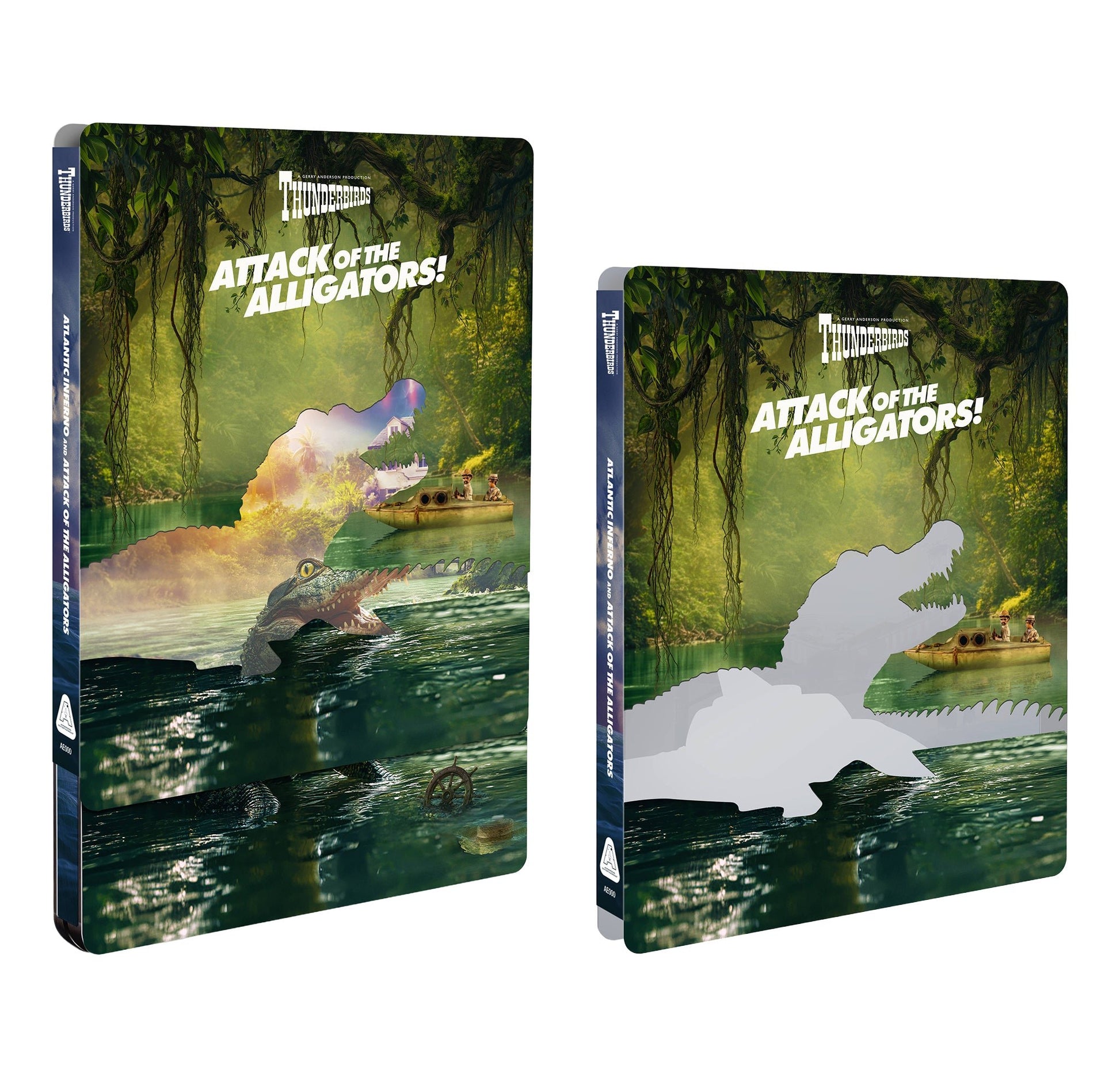 Thunderbirds Atlantic Inferno / Attack of the Alligators! 4K Collectors Edition Steelbook - The Gerry Anderson Store