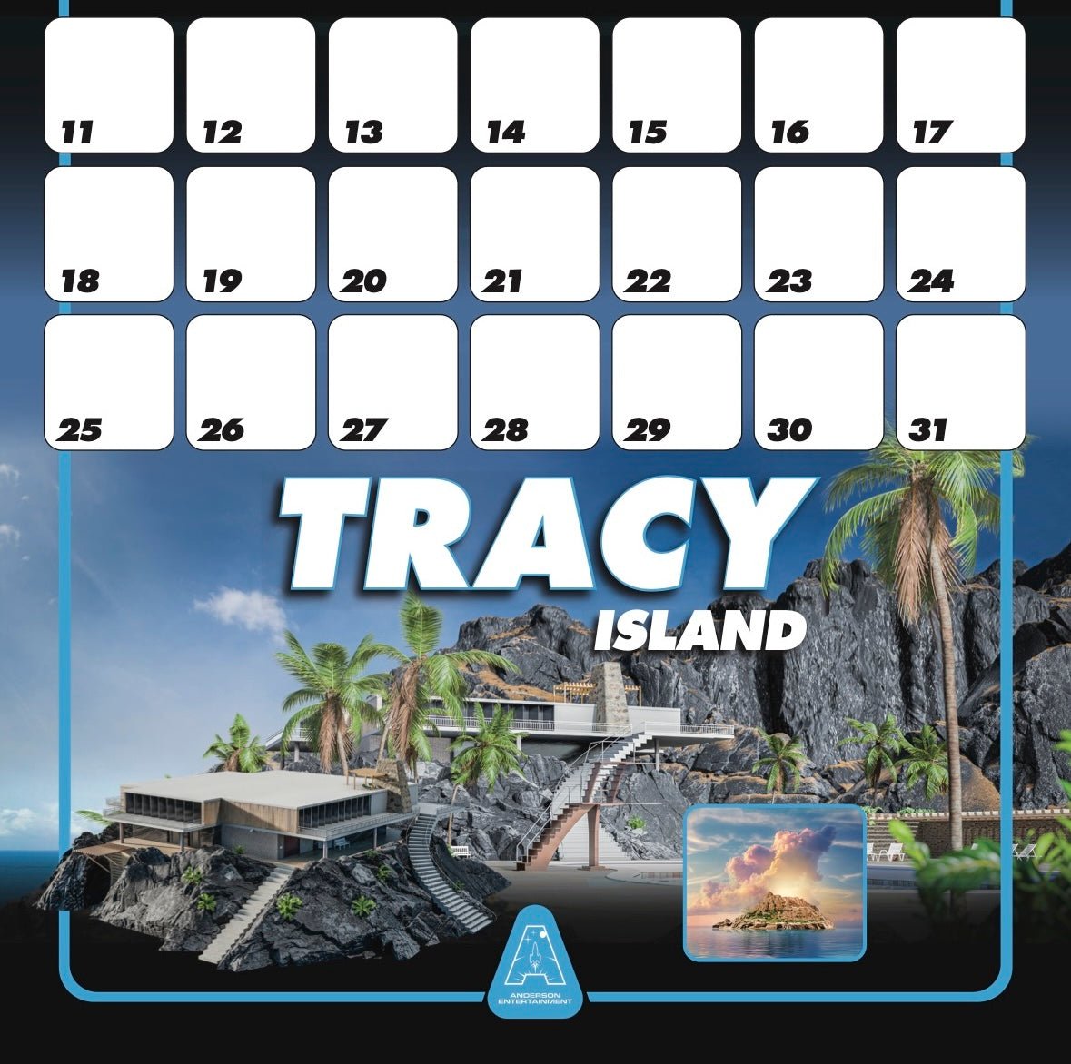 Thunderbirds Calendar 2027 - The Gerry Anderson Store