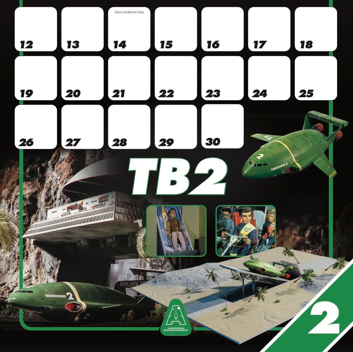 Thunderbirds Calendar 2027 - The Gerry Anderson Store