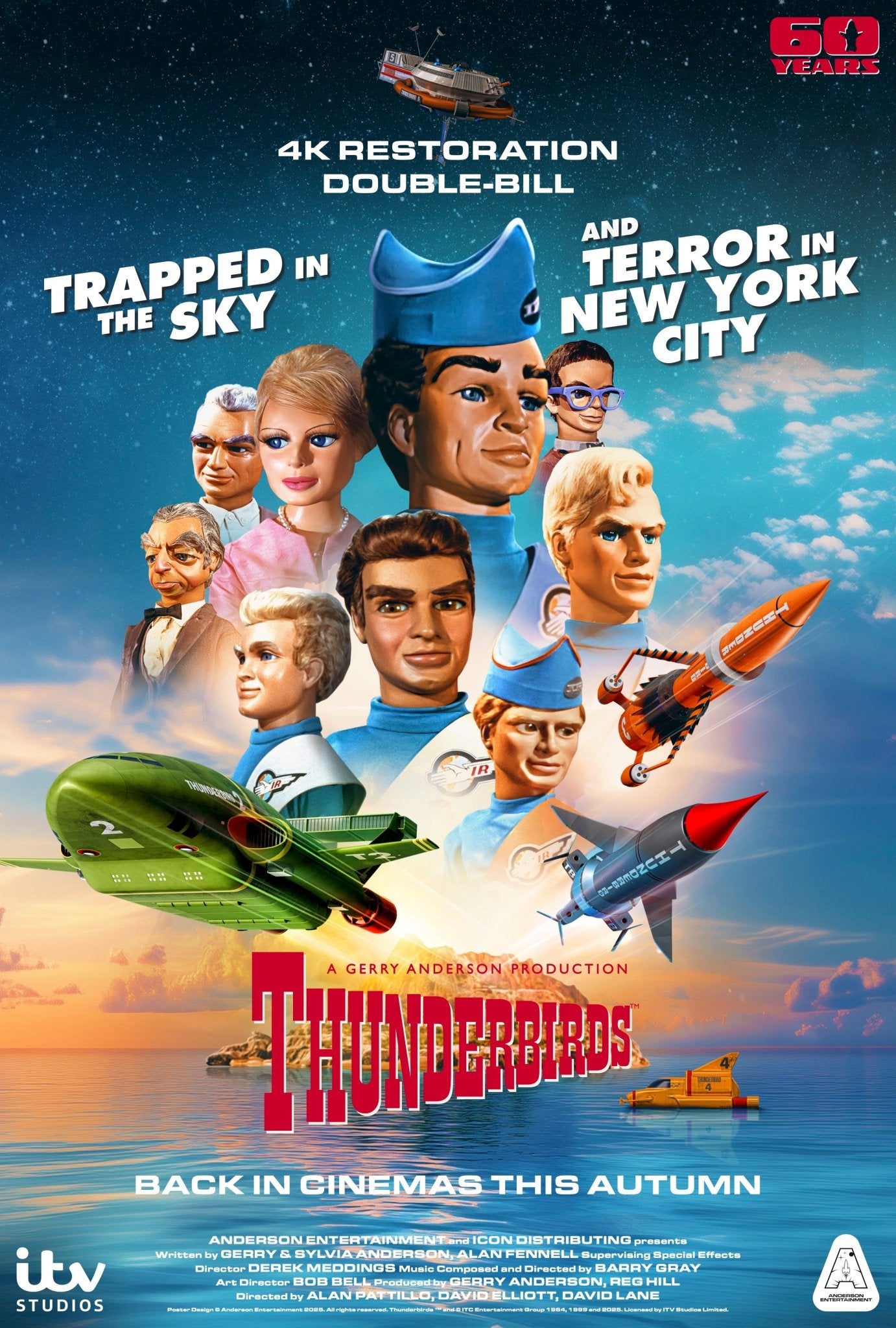 Thunderbirds Cinema Poster - The Gerry Anderson Store