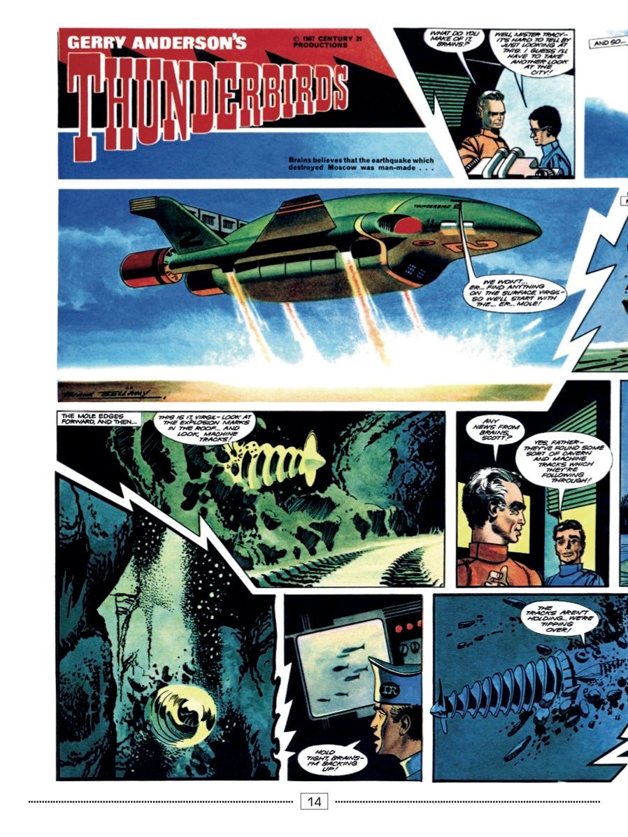 Thunderbirds Comic Anthology Pair [HARDCOVERS]