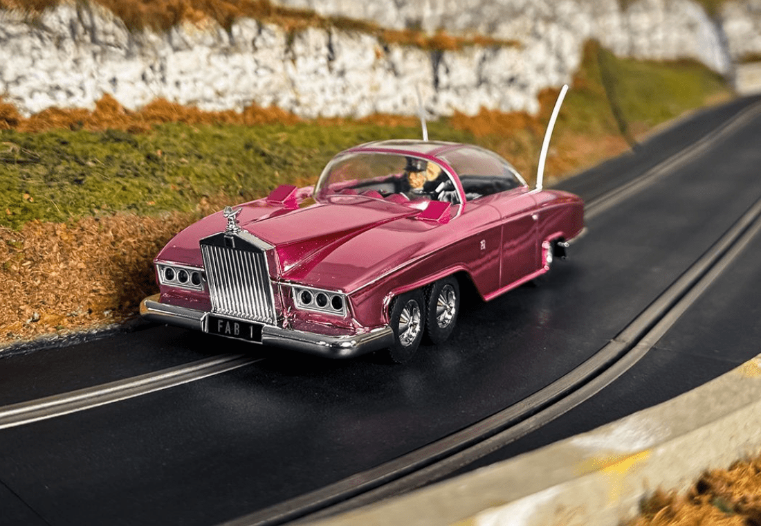 Thunderbirds FAB1 60th Anniversary Pink Chrome Edition [SCALEXTRIC] - The Gerry Anderson Store
