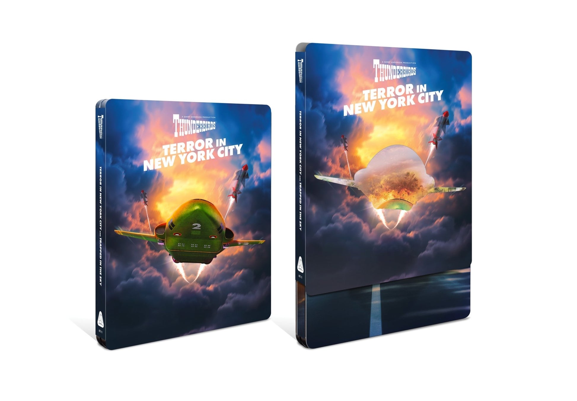 Thunderbirds Trapped in the Sky / Terror in New York City 4K Collectors Edition Steelbook (Blu - ray) - The Gerry Anderson Store