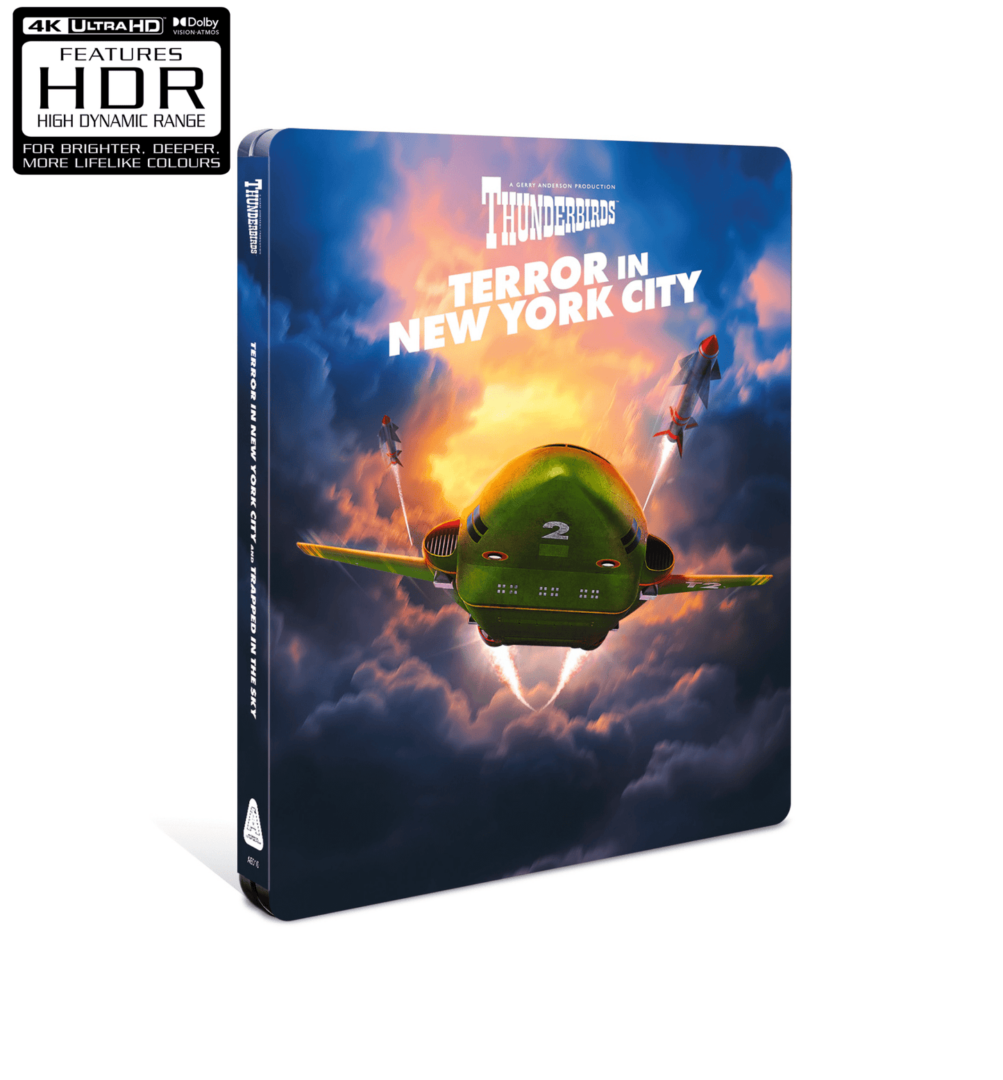 Thunderbirds Trapped in the Sky / Terror in New York City 4K Collectors Edition Steelbook (Blu - ray) - The Gerry Anderson Store