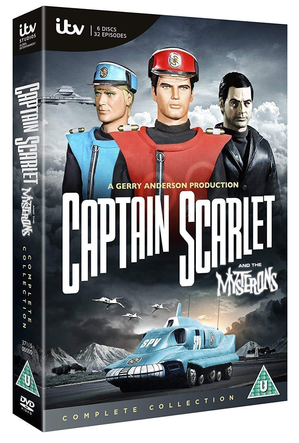 Captain Scarlet: The Complete Collection [DVD] (Region 2 ) - The Gerry Anderson Store