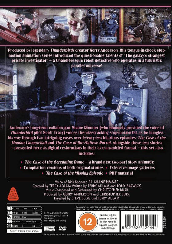 Dick Spanner, P.I. [DVD] (Region 2)