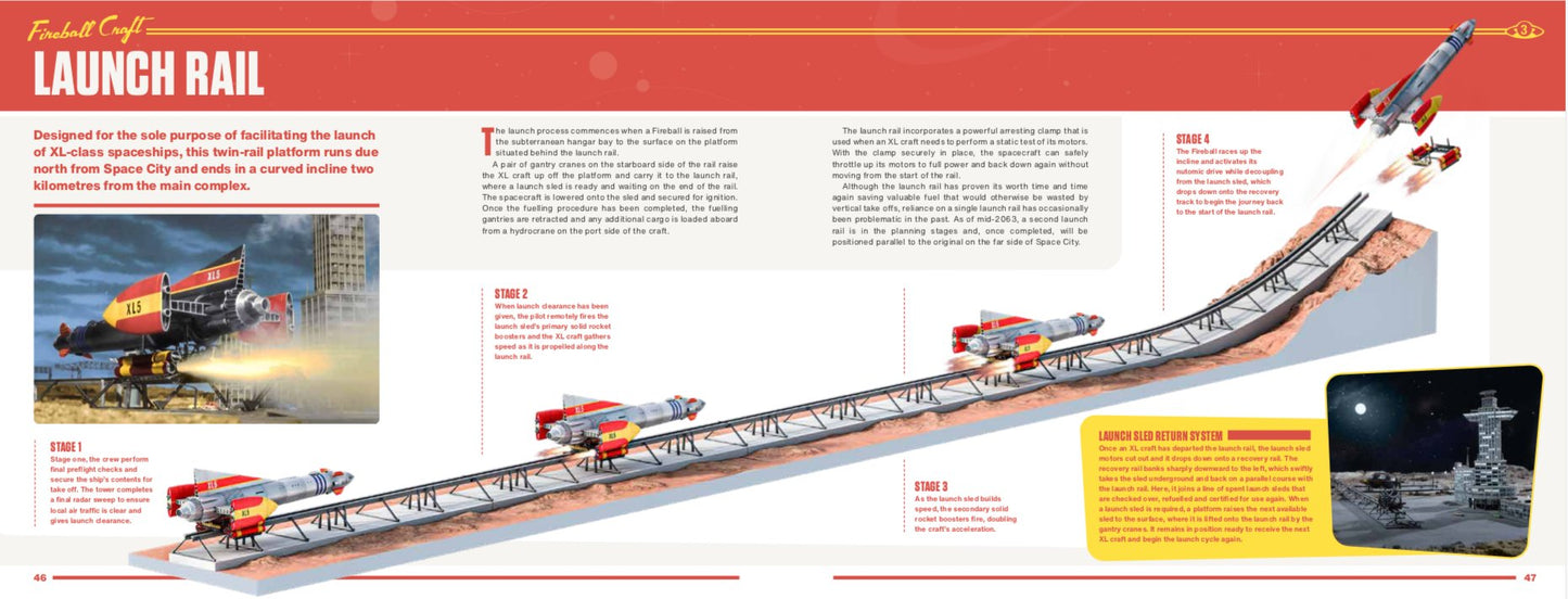 Fireball XL5 World Space Patrol Technical Operations Manual (Hardcover Book) - The Gerry Anderson Store