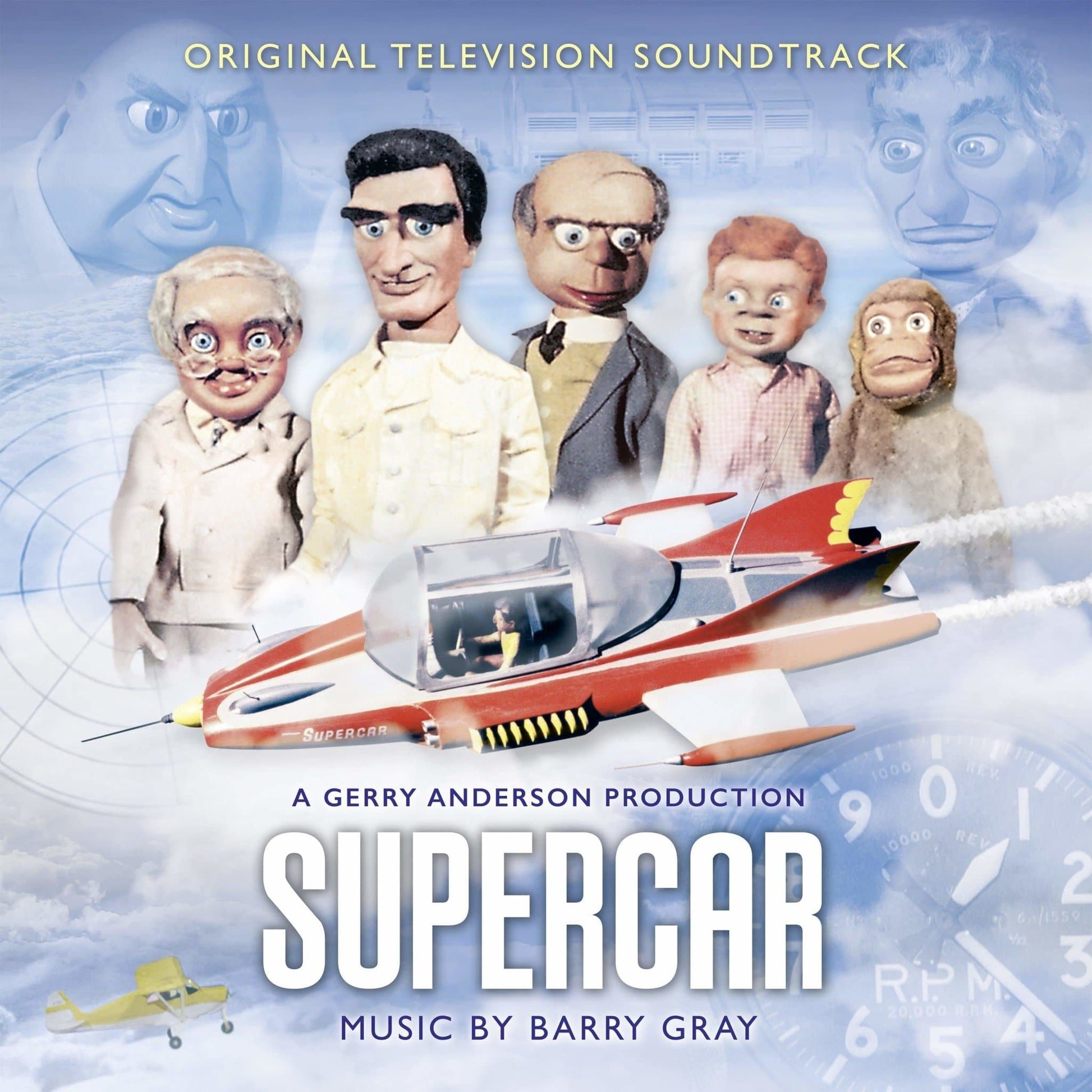 Supercar: Original TV Soundtrack: Limited Edition Coloured Vinyl (LP) - The Gerry Anderson Store