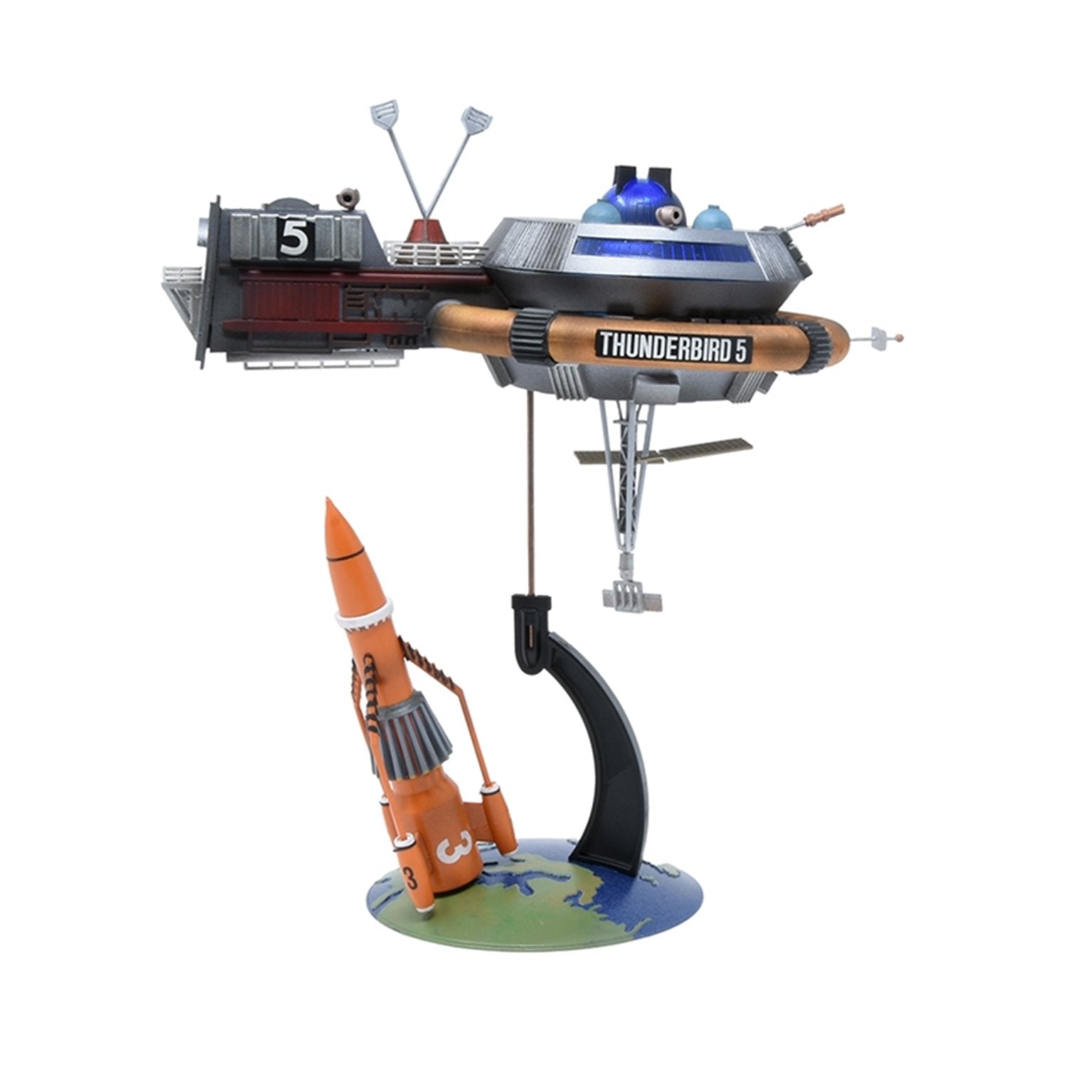 Thunderbird 5 with Thunderbird 3 Model Kit - The Gerry Anderson Store