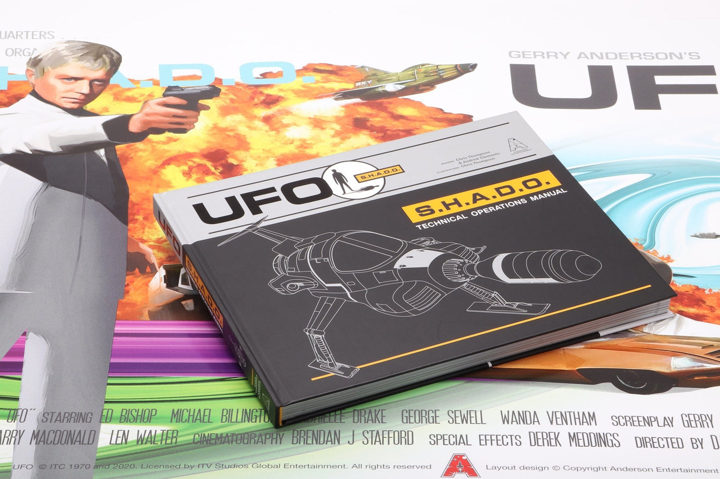 UFO S.H.A.D.O. Technical Operations Manual Standard and Special Edition (Hardcover Book) - The Gerry Anderson Store